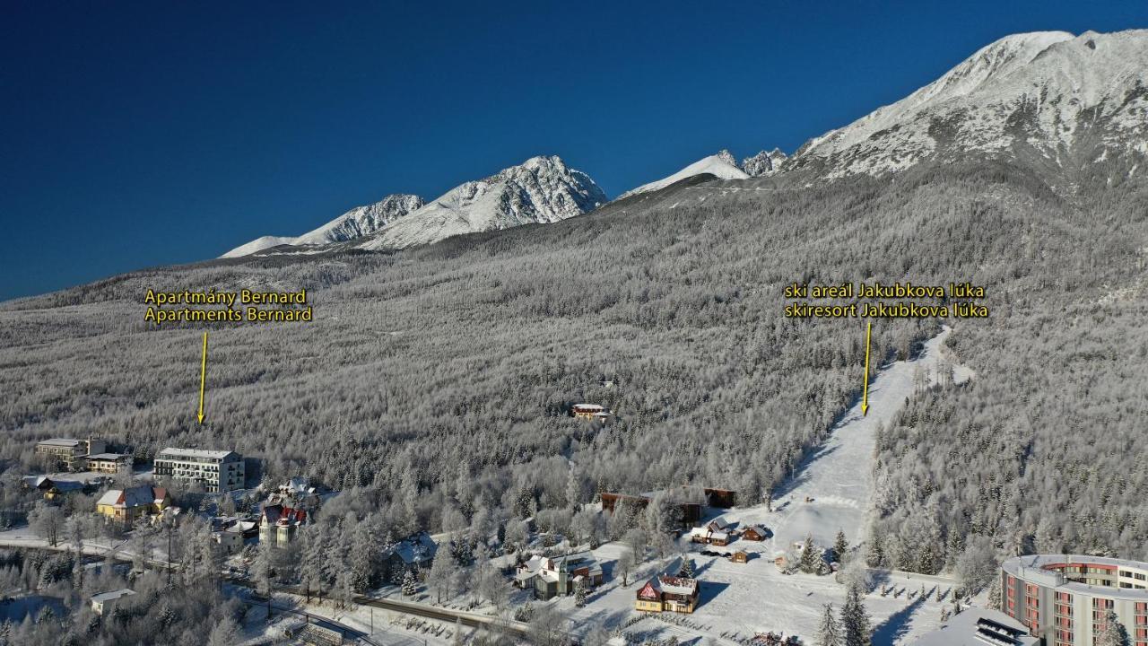 Vysoké Tatry Cozy Studio With Netflix - Apartmanovy Dom Bernard מראה חיצוני תמונה
